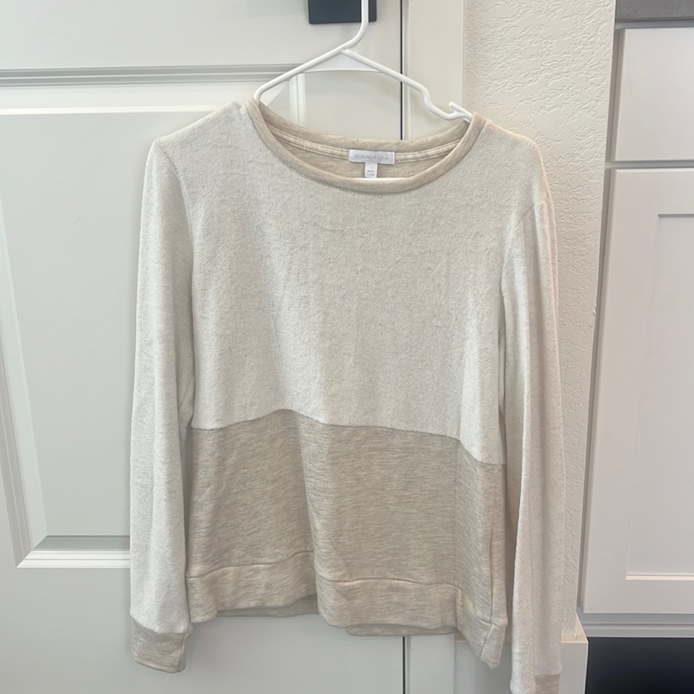 Beyond Yoga Cross Paths long sleeve crew